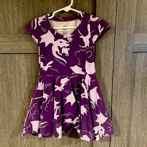 Princess awesome dress. 4T; GUC, minor pilling & a small glitter glue spot